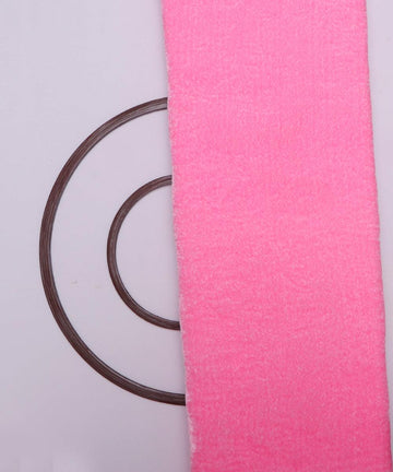 light pink plain velvet fabric 1